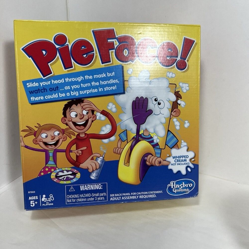 Pie Face Game Whipped Cream Family Game - Hasbro‎ Gaming - Gift